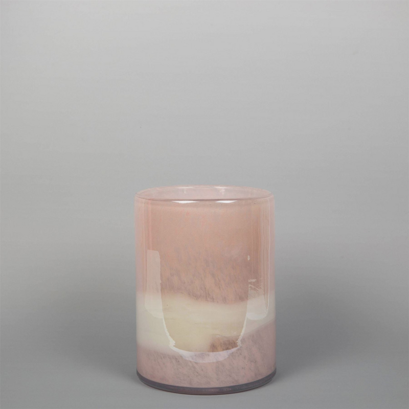 Objets d''Art Small Neutral Glass Vase
