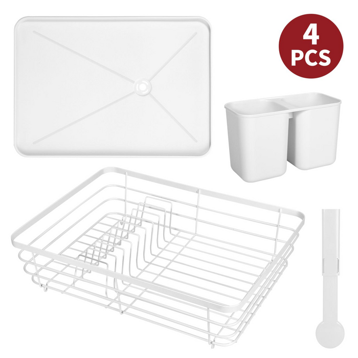 VINSANI WHITE DISH RACK 1010437
