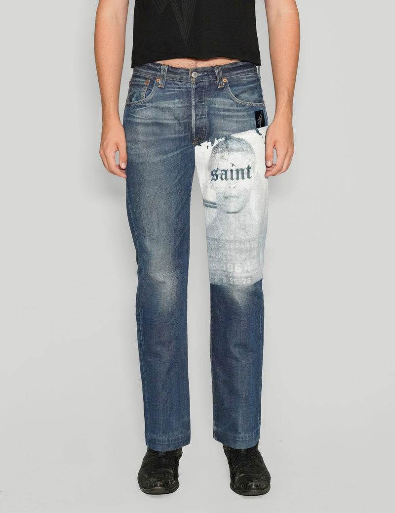 'Saint' Jeans in Blue