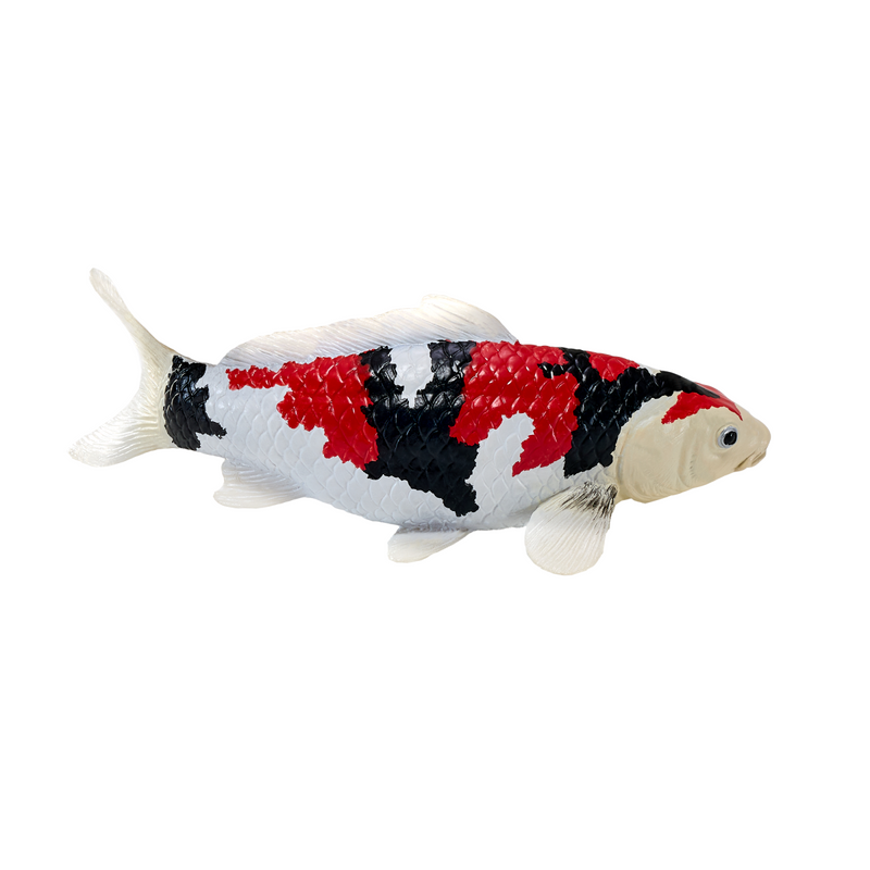 Showa Sanshoku Koi Carp Mojo Hand Painted Fish