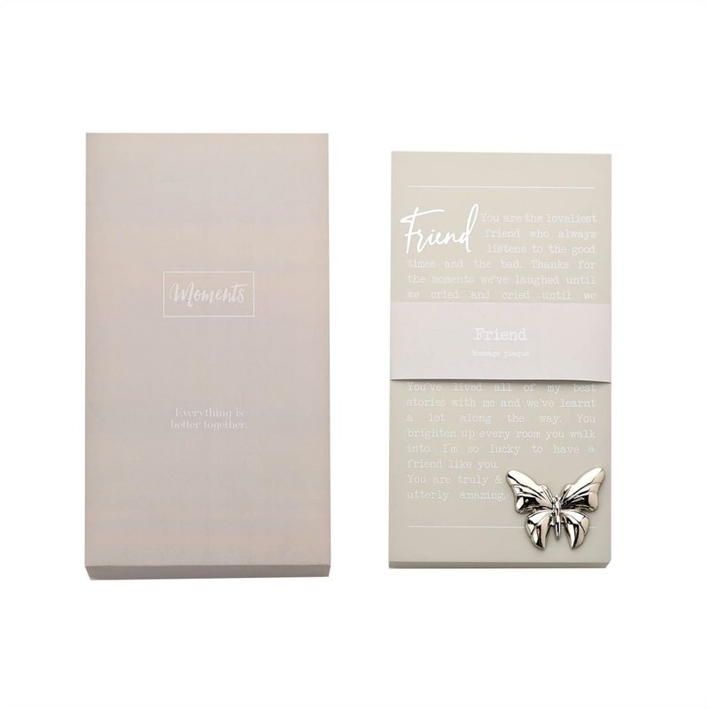 Moments Standing Plaque - Friend