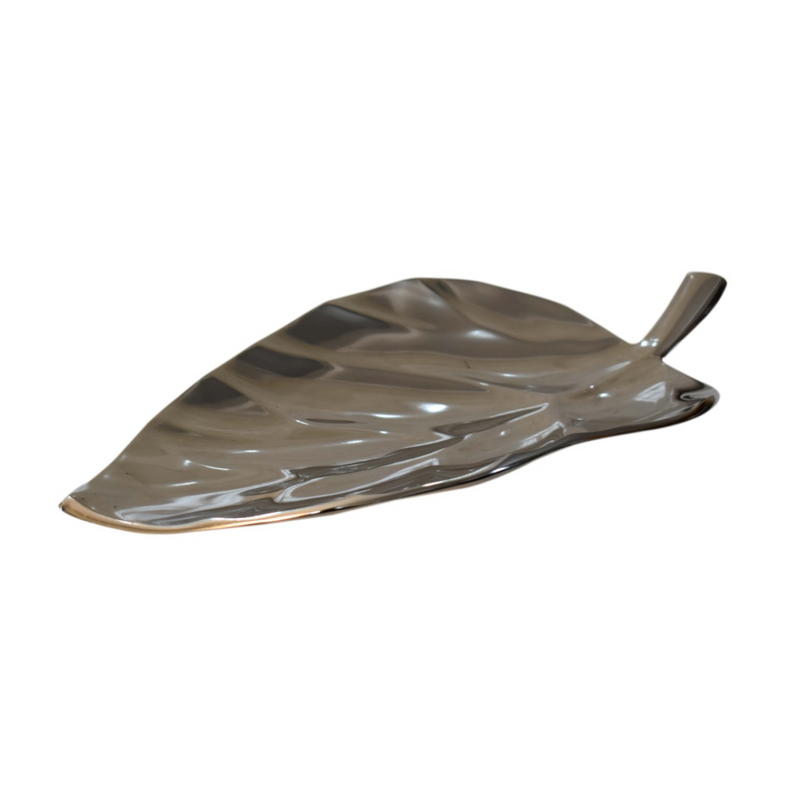 Artisan Furniture Kitchen Accessories - Nickle Leaf Tray