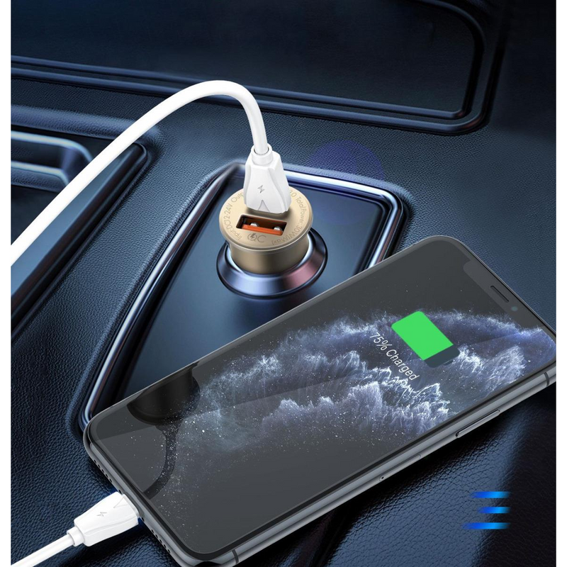 WYEFLUX 30W Compact High Power In-Car Charger