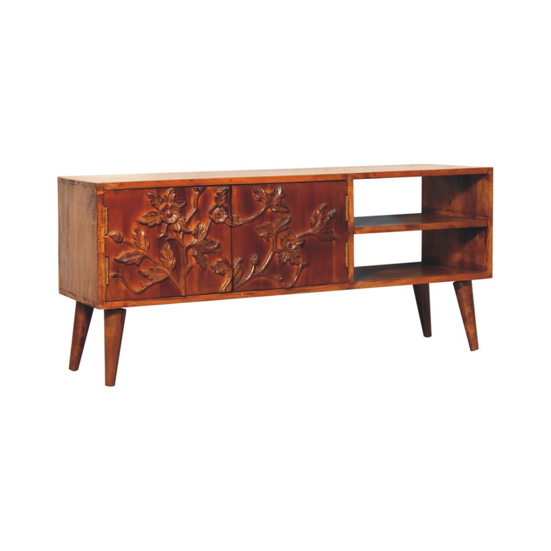 Artisan Furniture Solid Wood Botanic Media Unit