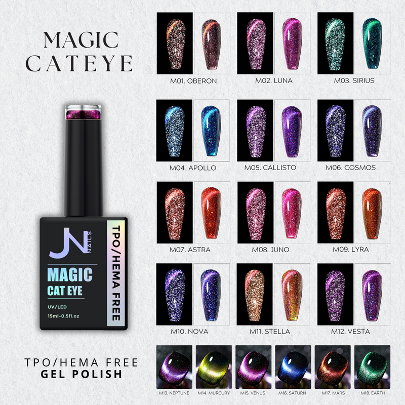 Magic Cateye - Full Collection 18 Colours (M)