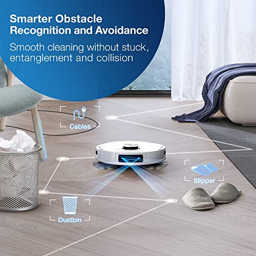 Robot Vacuum Cleaner Without Mop 3000Pa TrueMapping 3D ECOVACS