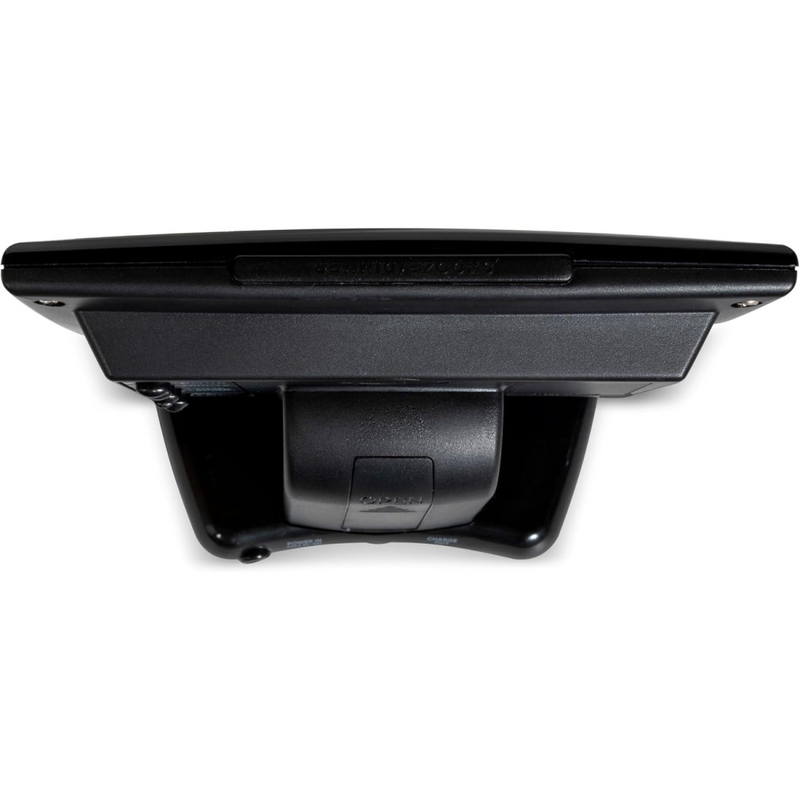 Acctim Jenson LED Digital in Black with USB-C Smart Connector Blue 0.9'' Display Alarm Clock