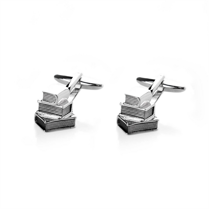 Harvey Makin Stack of Books Cufflinks