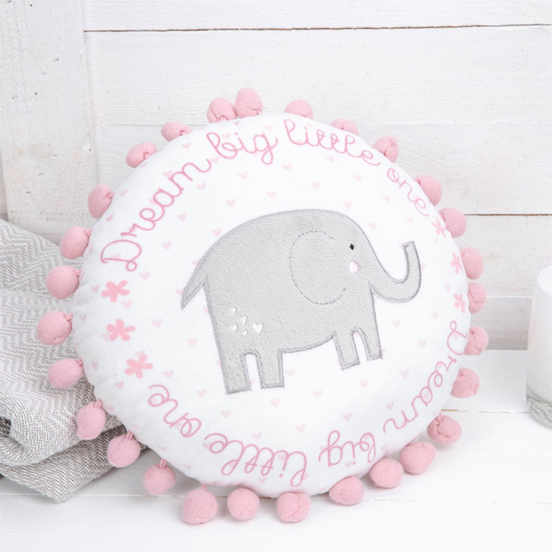 Petit Cheri Round Cushion - Pink