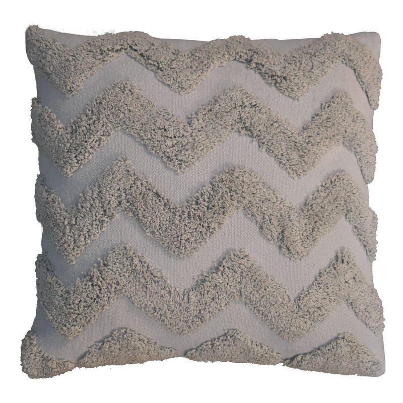Artisan Furniture Grey Zig-zag Cushion Set of 2