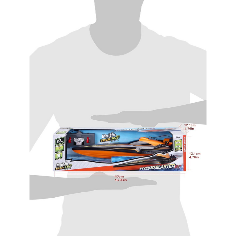 Maisto Rc Hydroblaster Speed Boat 2.4ghz