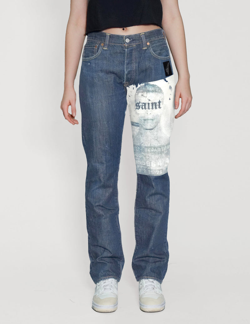 'Saint' Jeans in Blue.