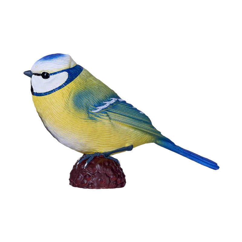 Blue Tit Mojo Garden Hand Painted Bird