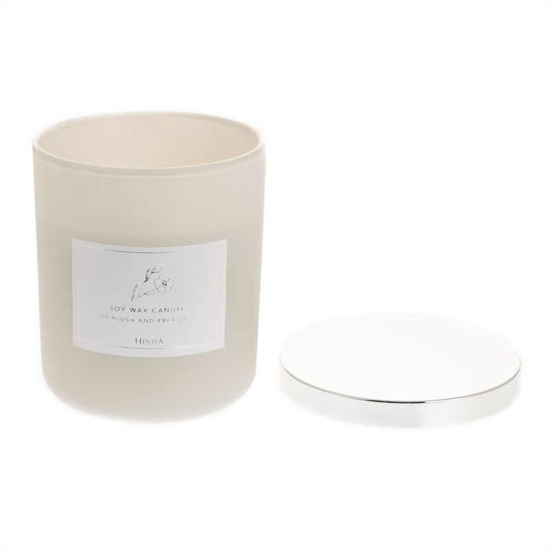 Hestia Candle 240g Citrus Blush & Freesia Petals