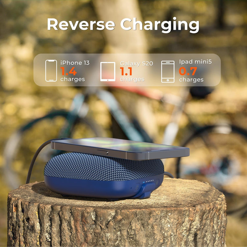 Tribit StormBox Micro 2 Bluetooth Speaker, IP67, XBass, Wireless Pairing