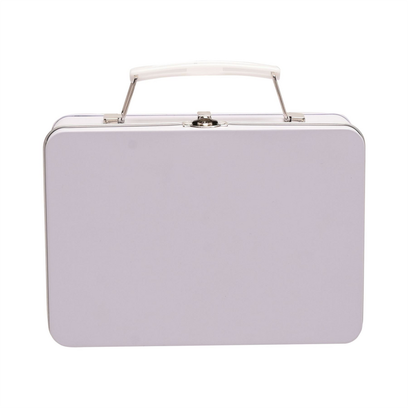 Now Or Never Studios Made to Order Tin Suitcase Box with Handle
