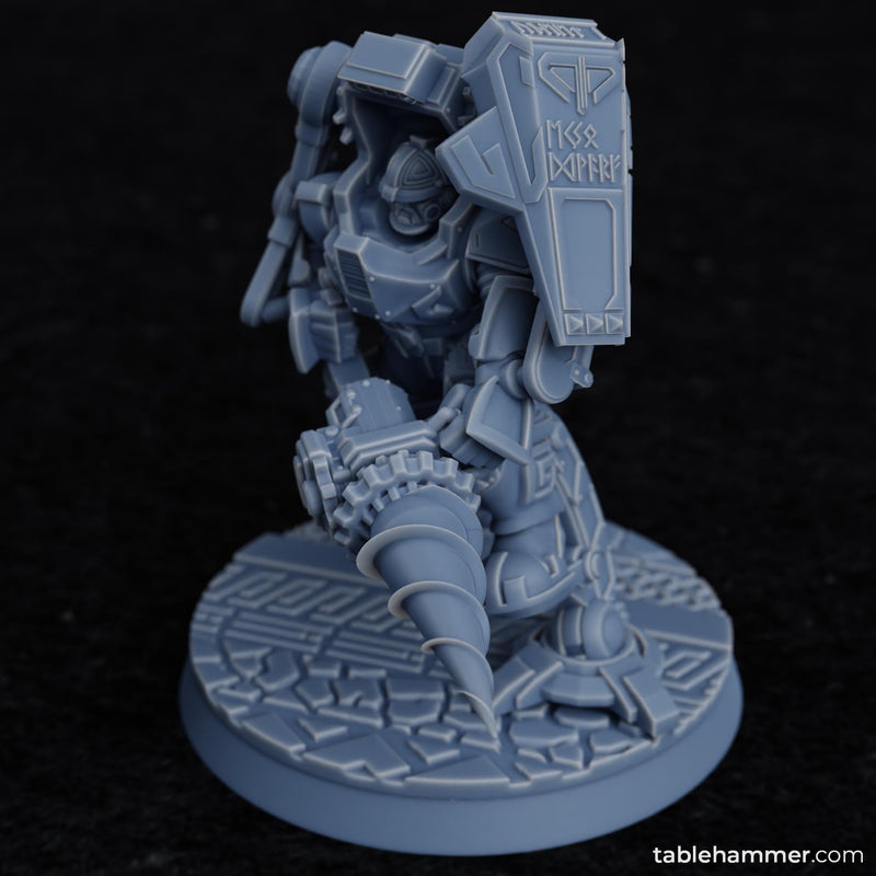 Exo Dwarves with drills (Federation of Tyr)