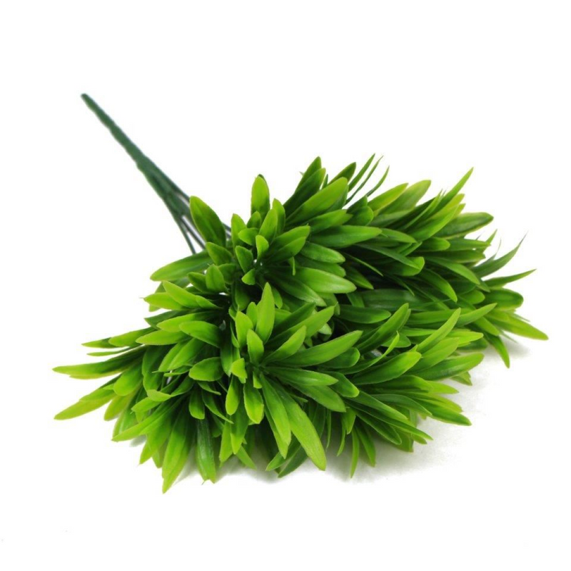 Pack of 6 x 30cm Fire Resistant Foliage Mini Leaf Stem