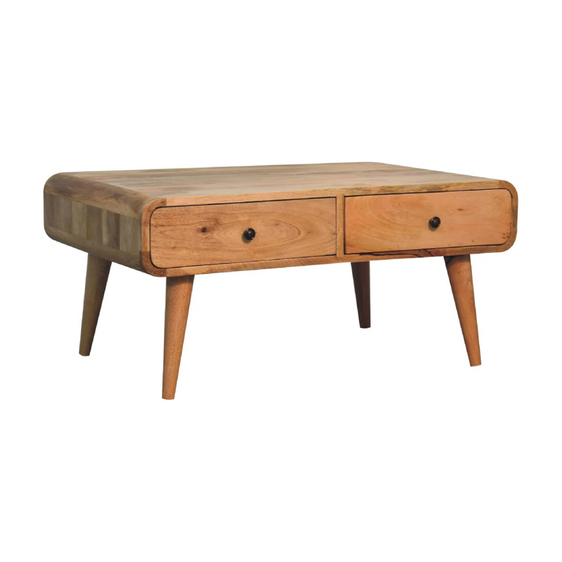 Artisan Furniture Solid Wood Sonata Oak-ish Coffee Table