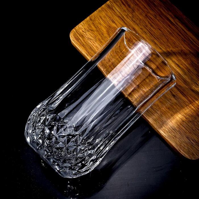 Vinsani 350ml Crystal Tall Glasses 6pcs 1010497