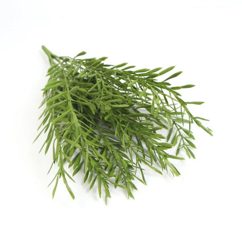Pack of 6 x 40cm Fire Resistant Artificial Foliage Grass Stem