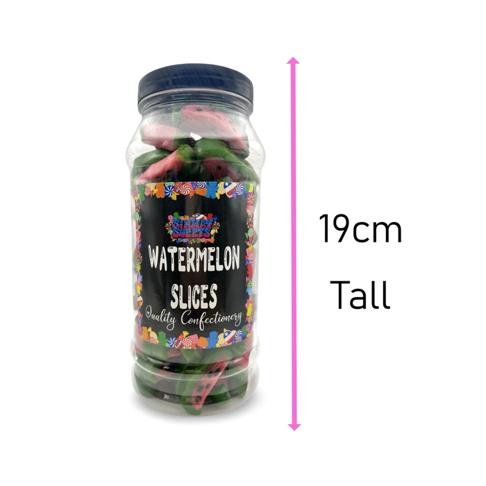 Watermelon Slices Retro Sweets Gift Jar - 660g