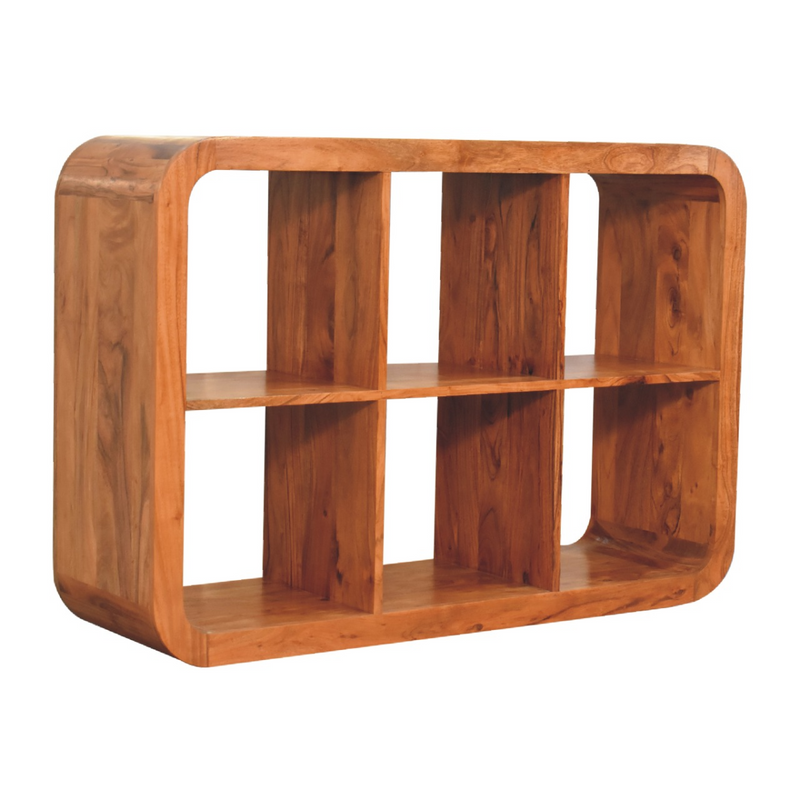 Artisan Furniture Solid Wood Darcy Display Unit, Light Brown