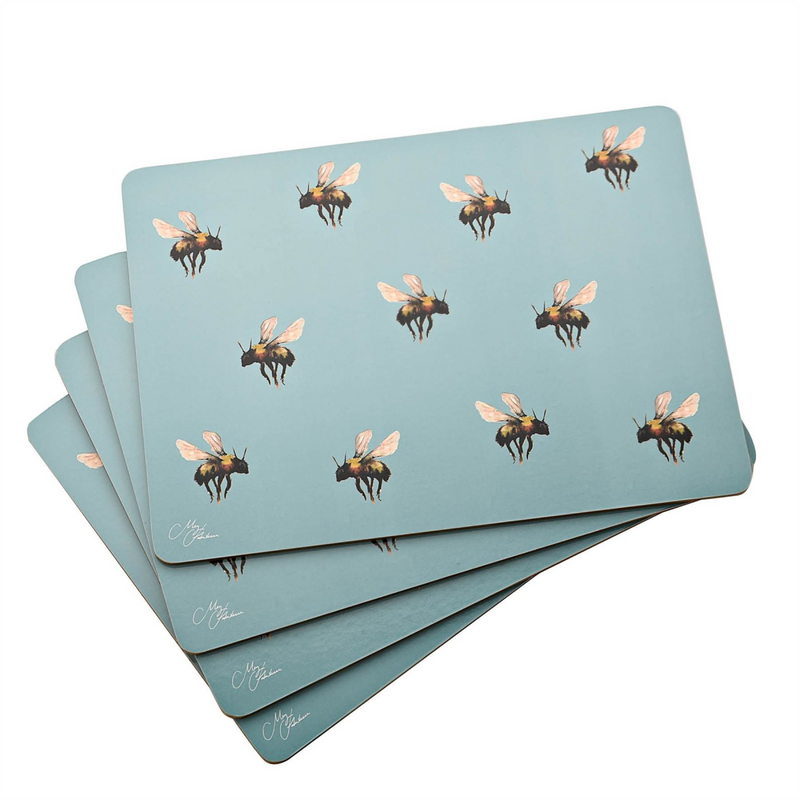 Meg Hawkins Set of 4 Placemats Bee
