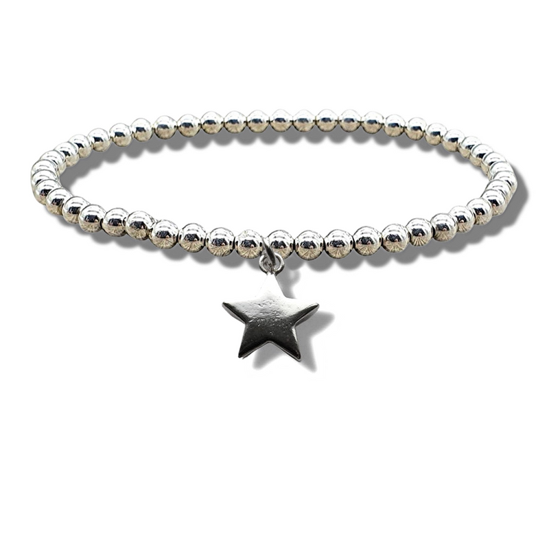 Merry & Bright Christmas Mini Gift Hamper & Silver Star Bracelet