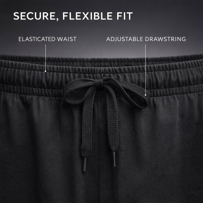 2 Pack Men's Cotton Lounge Bottoms Stretchable PJ Pants Available in Black Navy Grey Durable and Cozy Loungewear Medium to 5X-Large by Sock Stack