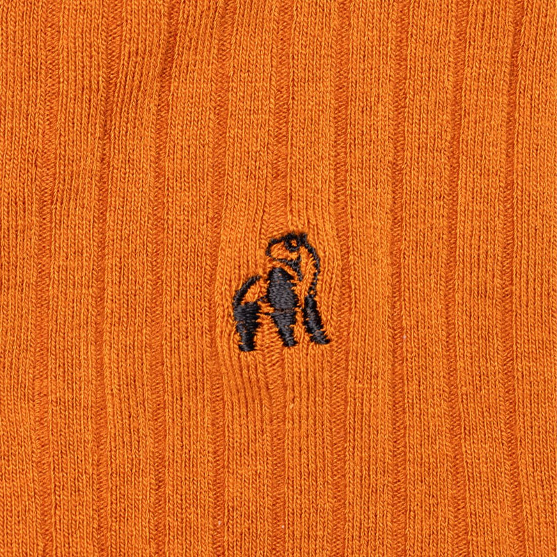 Burnt Orange Bamboo Socks