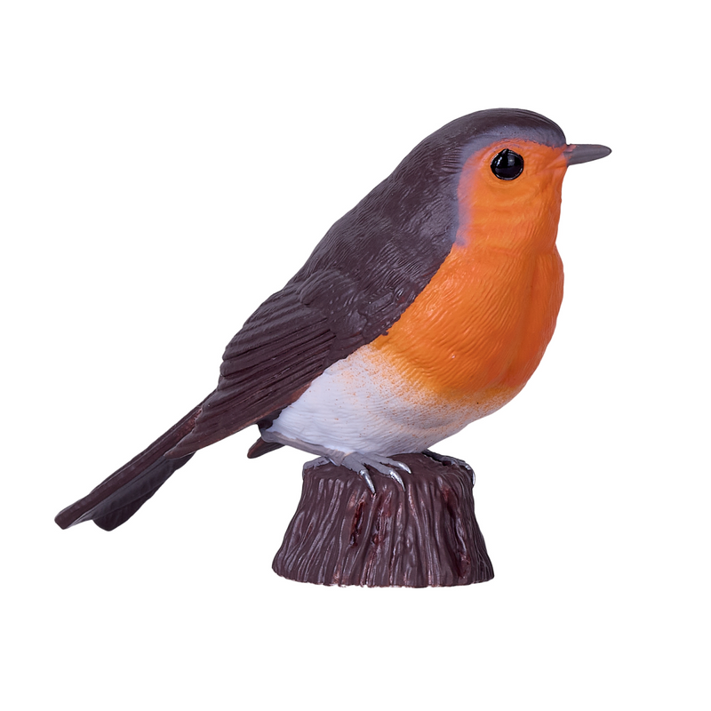 European Robin Mojo Garden Hand Painted Bird