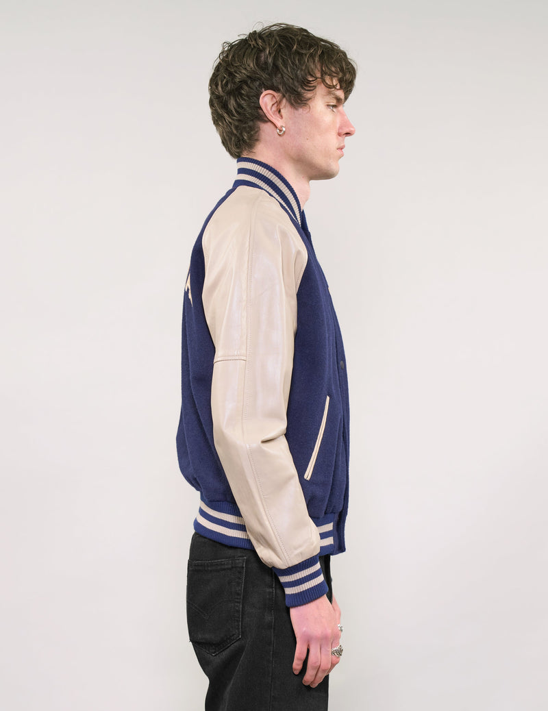 IMMORTAL Varsity Bomber Jacket - Blue