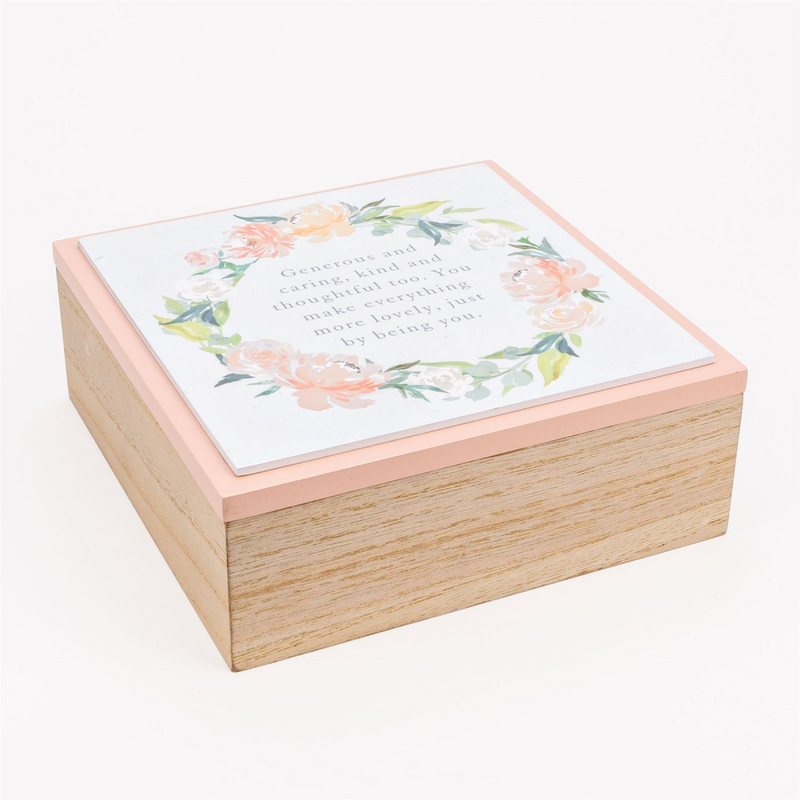 Peaches & Cream Keepsake Box