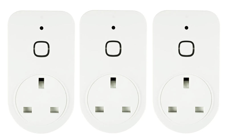 Smart Plug Wi-Fi Energy Monitoring Tuya, Alexa & Google Voice Control App Remote