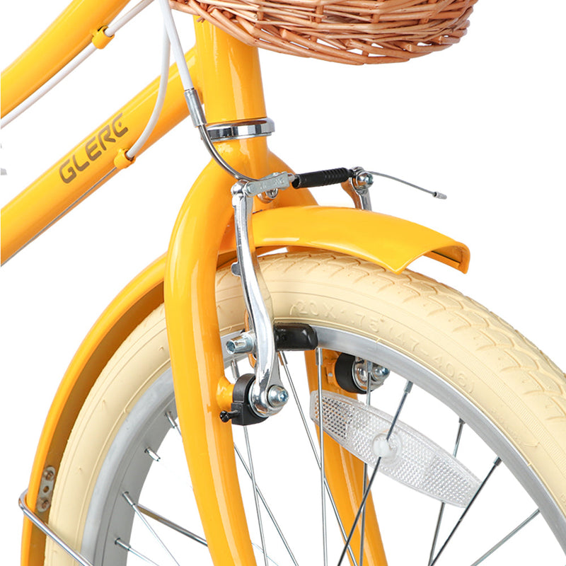 Glerc 24 Inch Beach Cruiser Hybrid Kids Bike - Missy