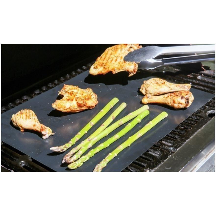 VINSANI RECTANGLE BBQ GRILL MAT x 8