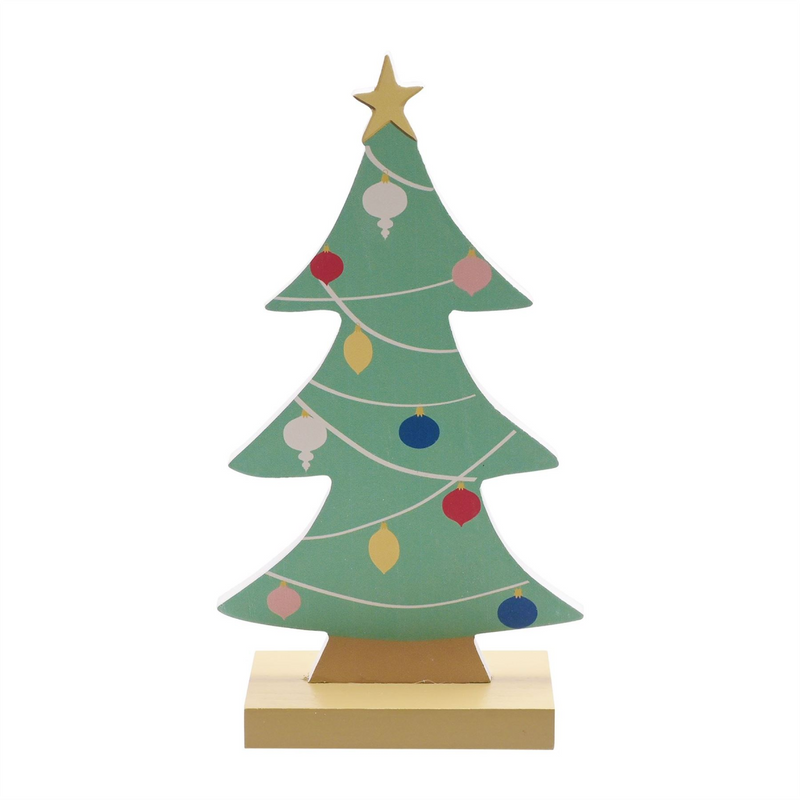 Christmas Tree Mantel Plaque