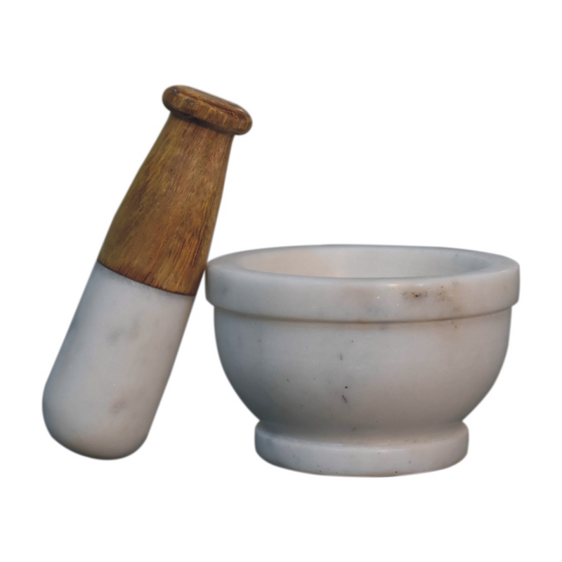 Artisan Furniture Kitchen Accessories - Large Marble Pestle & Mortar