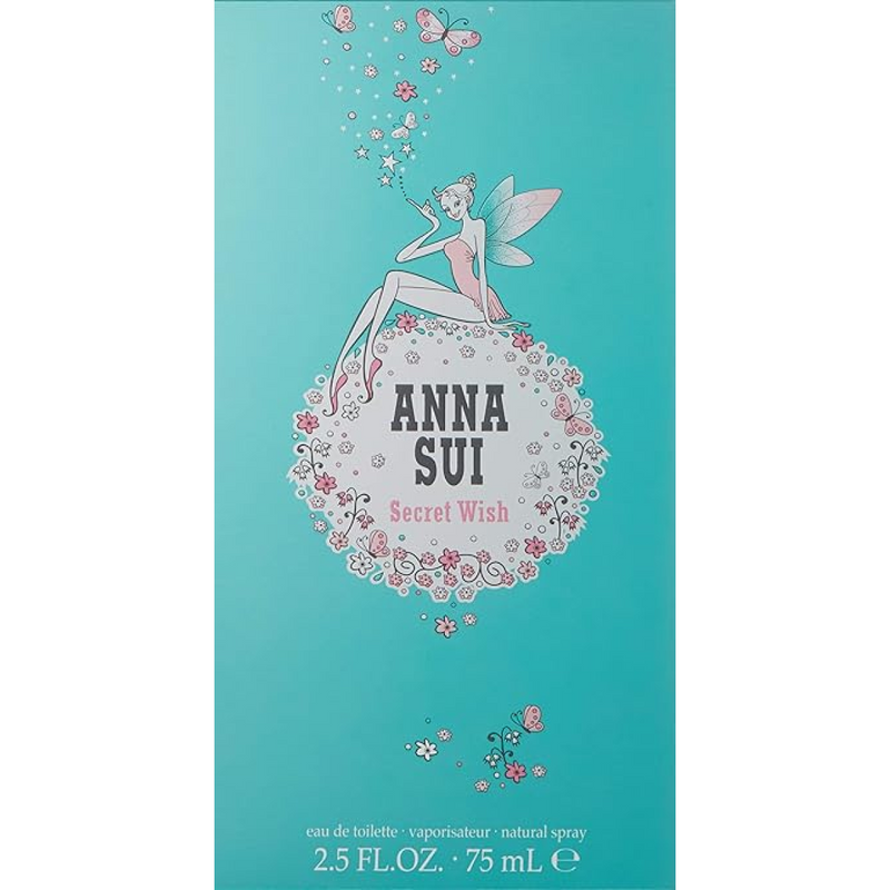 Anna Sui Secret Wish Eau De Toilette Spray 75ml