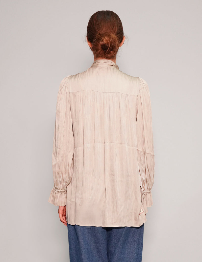 Tie-neck Blouse