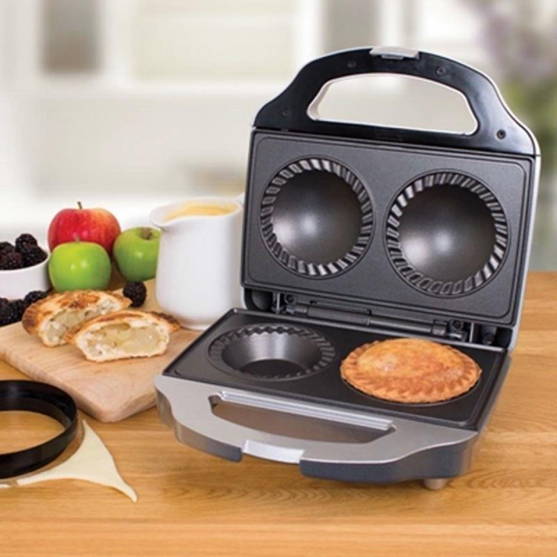 Quest Double Pie Maker 700w Non-stick 35970