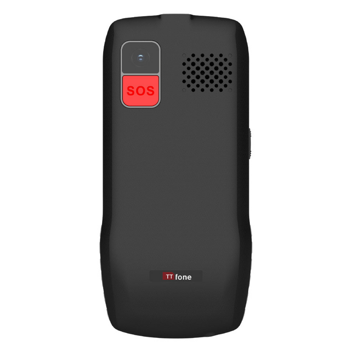 TTfone TT890 4G Senior Phone  Easy to Use Big Button Mobile Phone with Emergency Assistance Button, USB-C Charging, Bluetooth, Camera  Unlocked (with Mains Charger)
