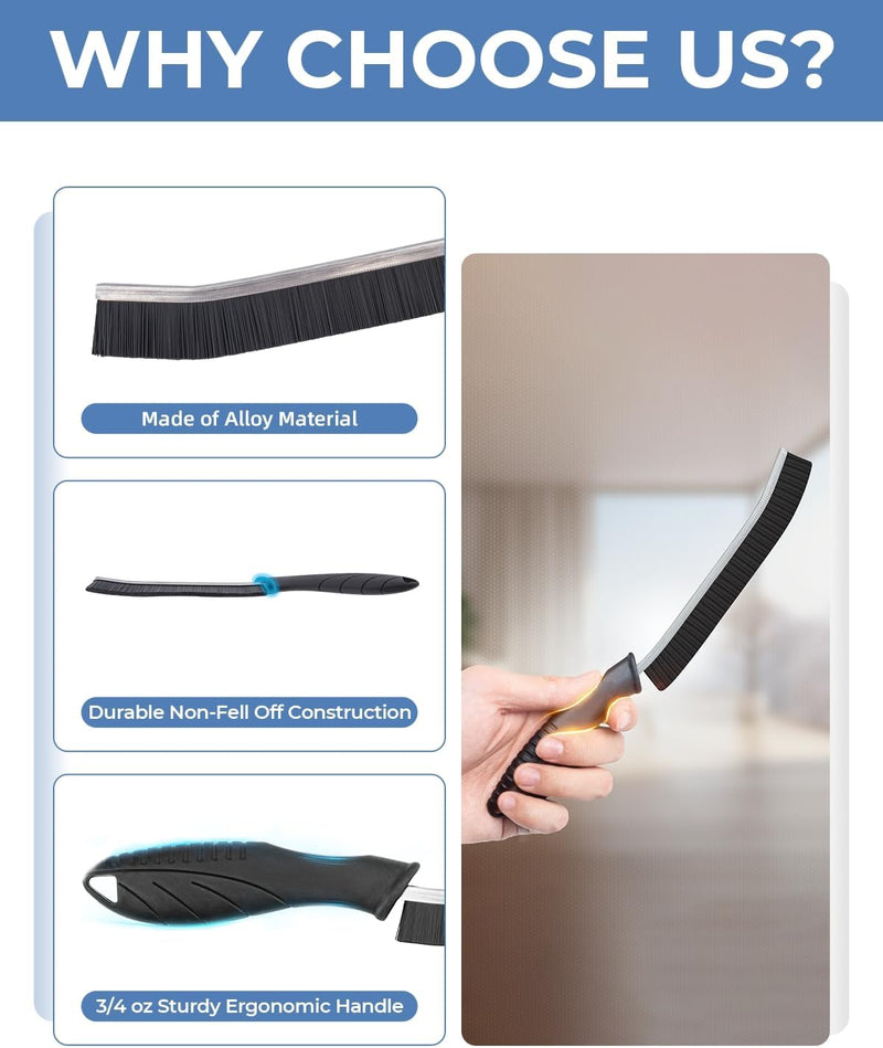 Crevice Cleaning Brush 6 Pack Hard Bristle Gap Cleaner Set Magic Brush Cleangor