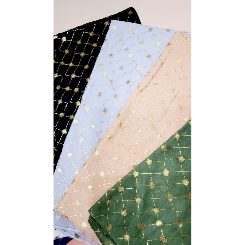 Criss Cross Shimmer Scarf Pack of 12