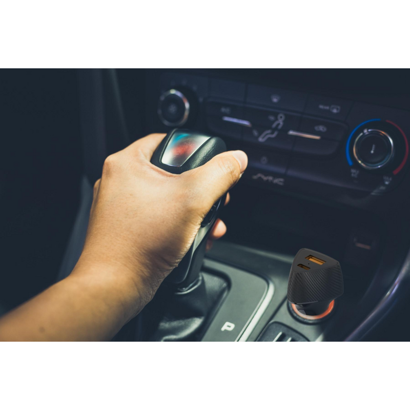 WYEFLUX 38W USB-A & C QC. In Car Charger