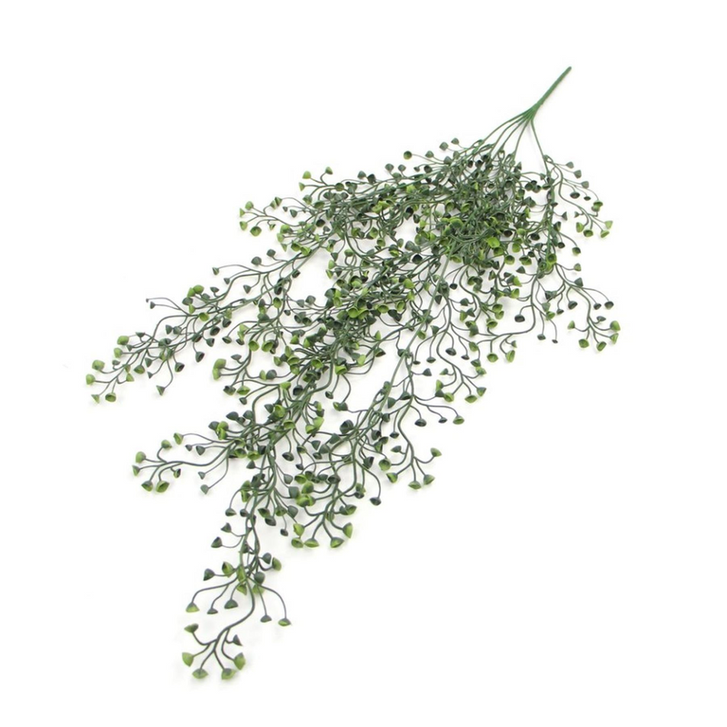 Hanging UV and Fire Resistant Artificial String Pearl Plant 75cm