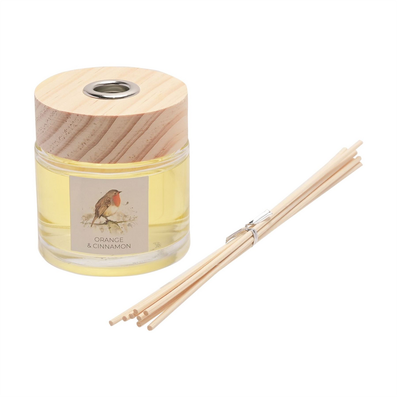 Meg Hawkins 150g Diffuser - Robin Orange & Cinnamon