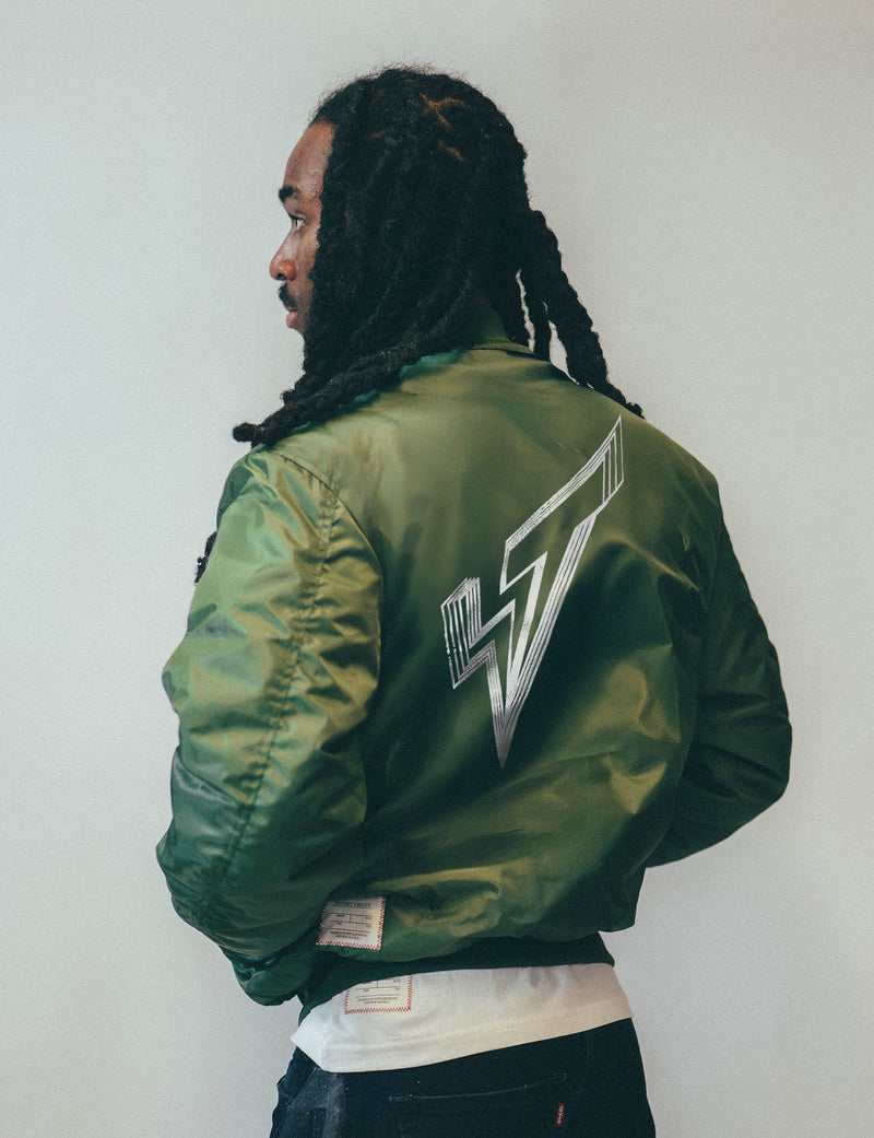MA-1 Bomber in Green