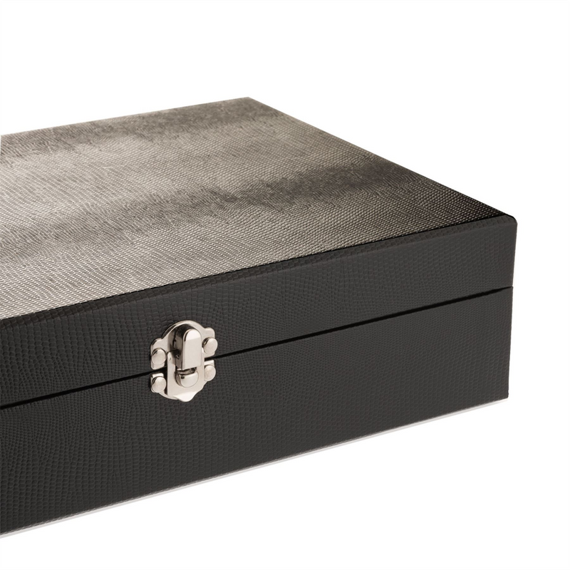 Harvey Makin Watch/Cufflink Box Holds 6 Watches/12 Cufflinks